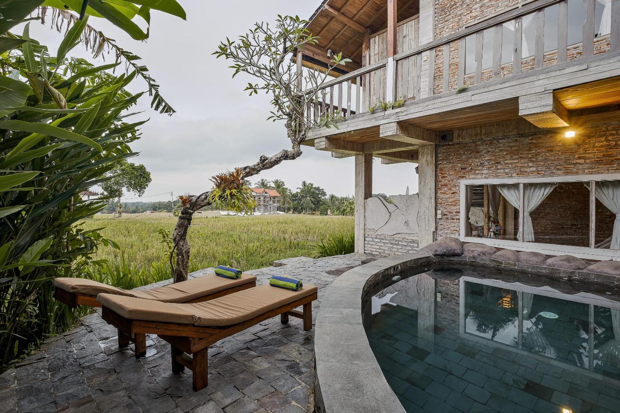 Joglo Organik Guesthouse Ubud Zewnętrze zdjęcie
